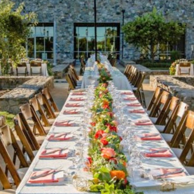Patron Dinner at the^ Culinary Garden at Copia