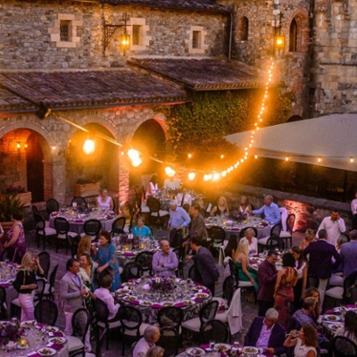 Patron Dinner at^Castello di Amorosa