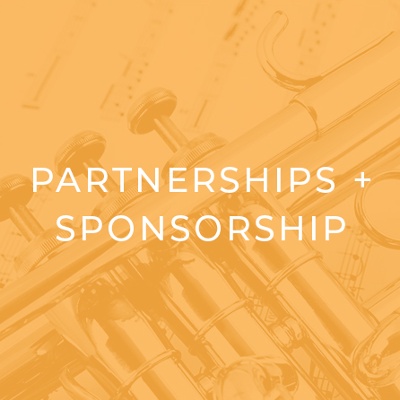 Partnerships + Sponsorship