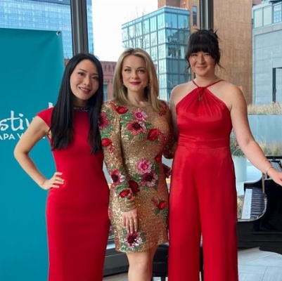 Christina Maxwell, Rieko Tsuchida, & Sienna Peck in Shanghai