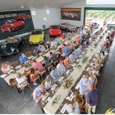 Vintner's Luncheon at The Walther Green Car Barn