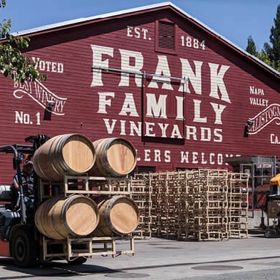 Patron Dinner at Frank Family Vineyards